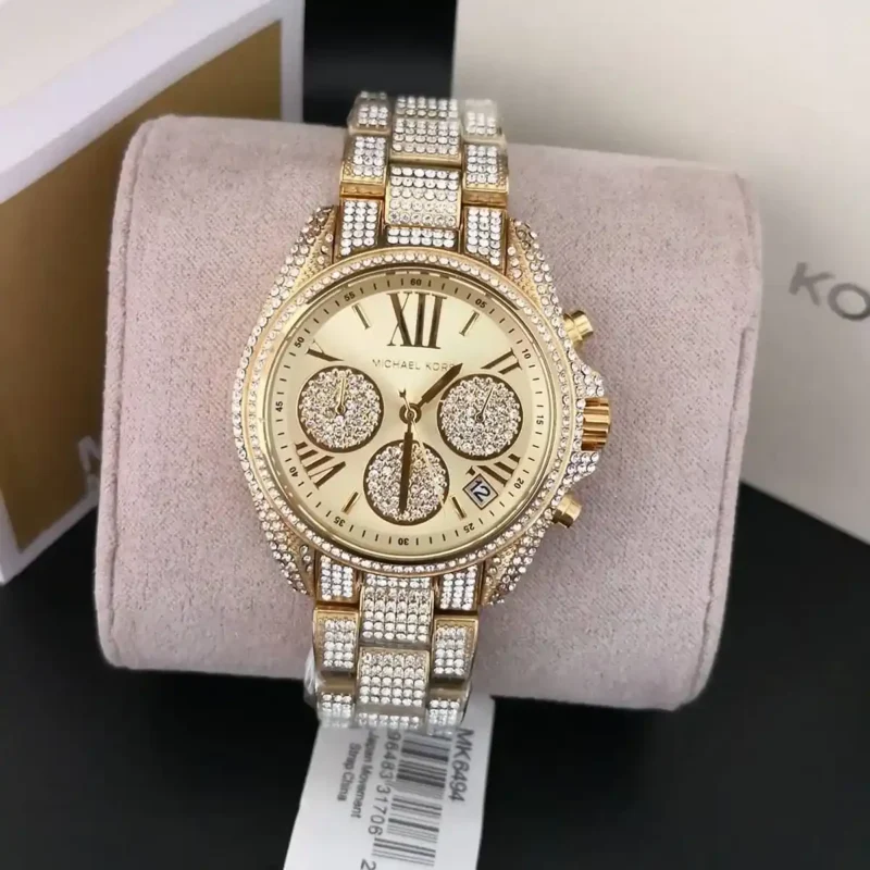 Michael Kors Ladies Watch Bradshaw MK6494 - Image 13