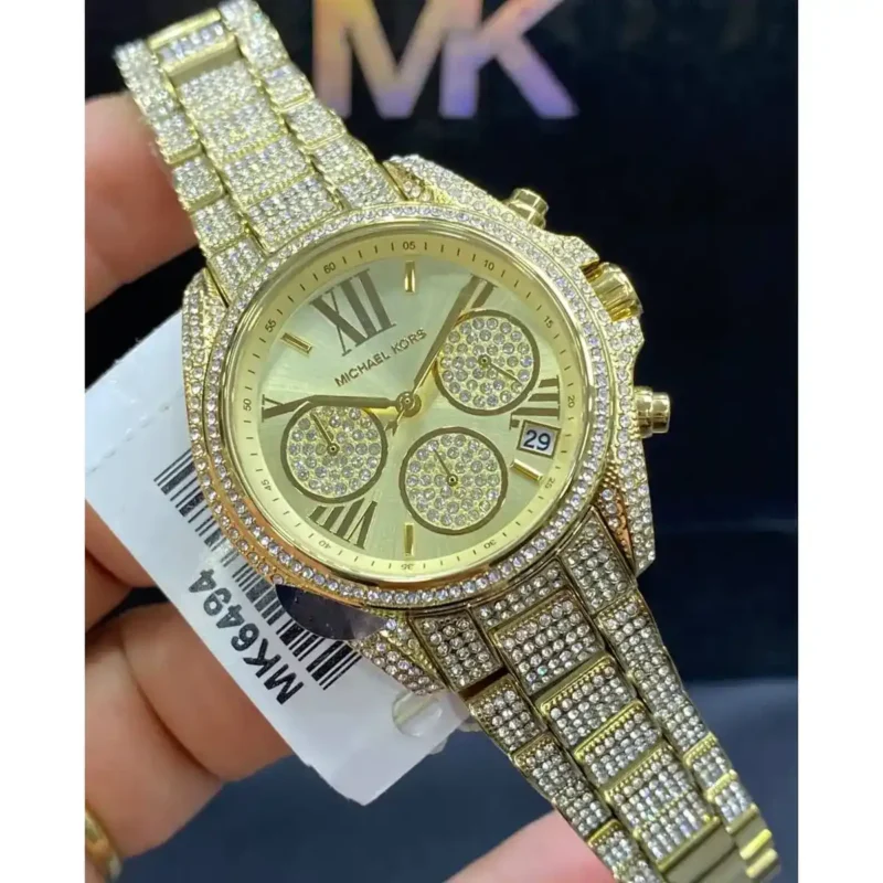 Michael Kors Ladies Watch Bradshaw MK6494 - Image 16