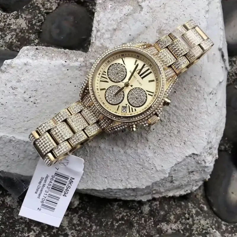 Michael Kors Ladies Watch Bradshaw MK6494 - Image 7