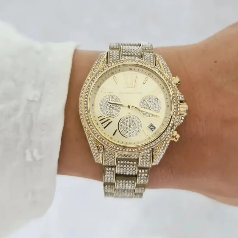Michael Kors Ladies Watch Bradshaw MK6494 - Image 9