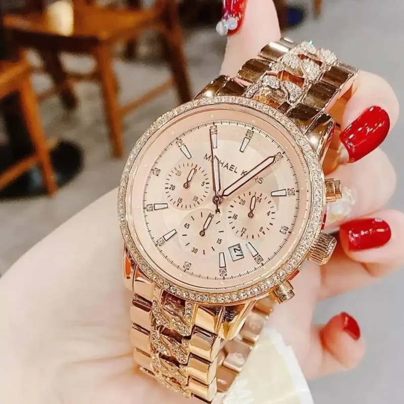 Michael Kors Ladies Watch Ritz MK7223 - Image 7