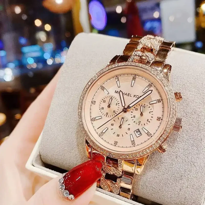 Michael Kors Ladies Watch Ritz MK7223 - Image 9