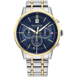 tommy-hilfiger-kyle-1791981-original-men-watch-blue-dial-silver-gold-metal-strap-egypt