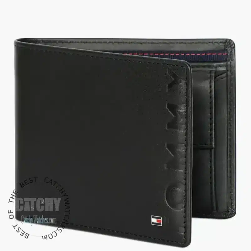 tommy-hilfiger-mirror-original-genuine-leather-wallets-for-men-women-ladies-in-egypt-black-twofold