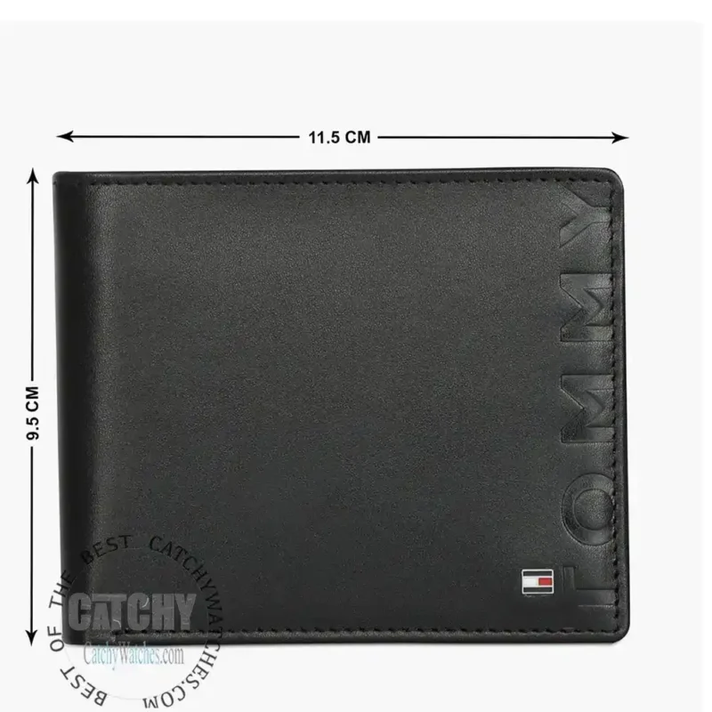 Tommy Hilfiger TH Wallet Black For Men - Image 5