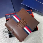 tommy-hilfiger-mirror-original-genuine-rough-leather-wallets-for-men-women-in-egypt-brown-color-twofold