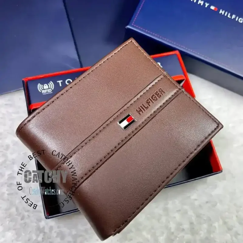 tommy-hilfiger-mirror-original-genuine-rough-leather-wallets-for-mens-women-in-egypt-brown-color-twofold