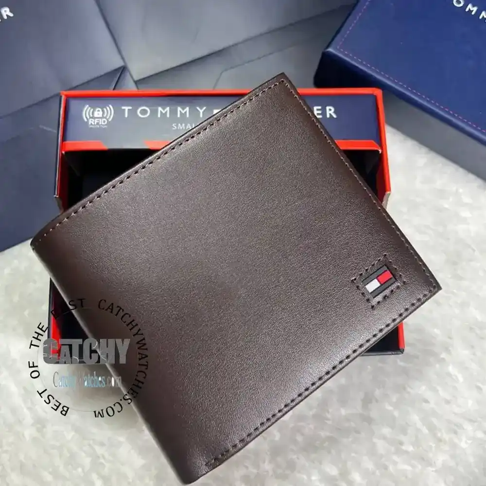 tommy-hilfiger-mirror-original-genuine-rough-leather-wallets-for-mens-women-in-egypt-reel-brown-color-twofold