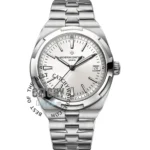 vacheron-constantin-overseas-men-watch-automatic-white-dial-silver-metal-strap-mirror-original-replica-high-first-copy-material-in-egypt