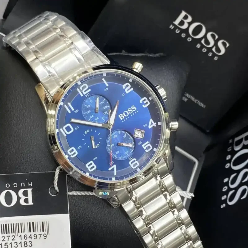 Original Hugo Boss Men's Watch Aeroliner 1513183 - Image 6