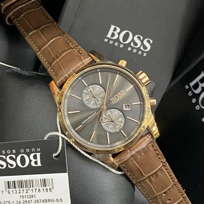 Original Hugo Boss Men's Watch Jet 1513281 - Image 5