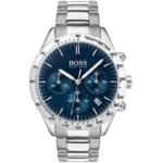 1513582-original-hugo-boss-men-watch-blue-dial-silver-metal-strap-egypt