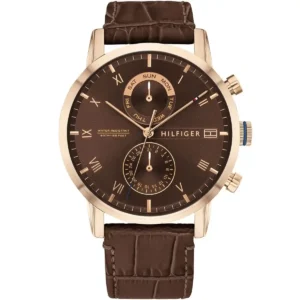 1710400-original-tommy-hilfiger-watch-water-resistant-5atm-165-feet-men-brown-dial-leather-strap-quartz-battery-analog-three-hand-kane-egypt