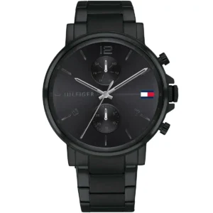 1710414-tommy-hilfiger-watch-men-black-dial-metal-stainless-steel-strap-quartz-battery-analog-three-hand-daniel-egypt
