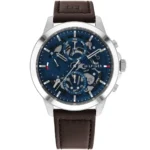 1710476-original-tommy-hilfiger-watch-men-blue-dial-leather-brown-strap-quartz-analog-monthly-weekly-date-henry-egypt