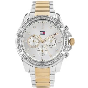 1782615-Brooklyn-original-tommy-hilfiher-women-watch-silver-dial-half-gold-metal-strap-egypt