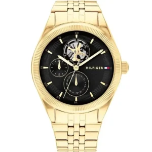 1782717-original-tommy-hilfiger-women-watch-new-2025-black-dial-gold-metal-strap-monica-egypt