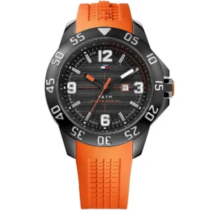 1790985-tommy-hilfiger-watch-men-black-dial-rubber-orange-strap-quartz-analog-three-hand-5atm-water-resist-cole-egypt