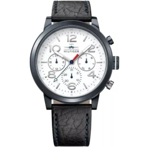 1791235-oriignal-tommy-hilfiger-watch-men-black-leather-strap-white-dial-jake-egypt