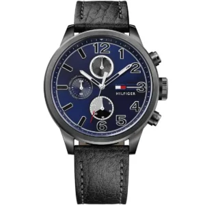 1791241-oriignal-tommy-hilfiger-watch-5atm-water-resistant-men-blue-dial-leather-black-strap-quartz-battery-analog-jackson-egypt