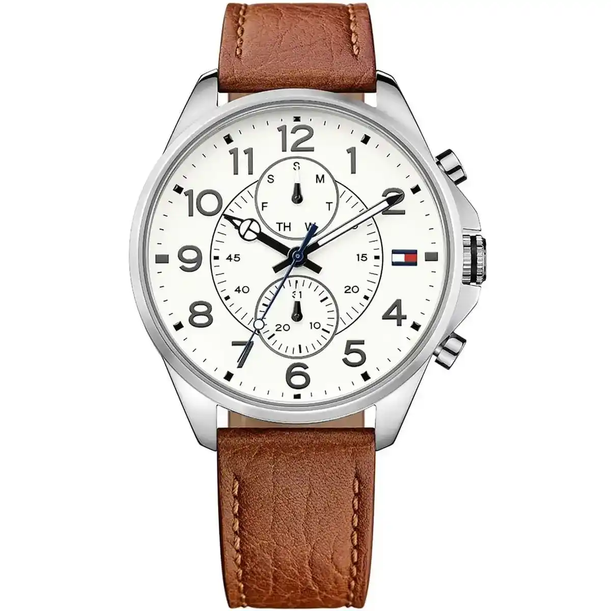 1791274-tommy-hilfiger-watch-men-brown-leather-strap-white-dial-dean-egypt