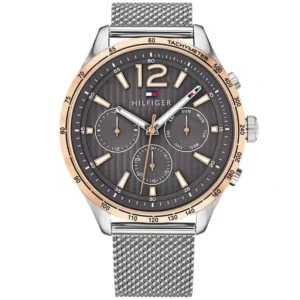 1791466-original-tommy-hilfiger-men-watch-vlack-dial-silver-mesh-metal-strap-egypt