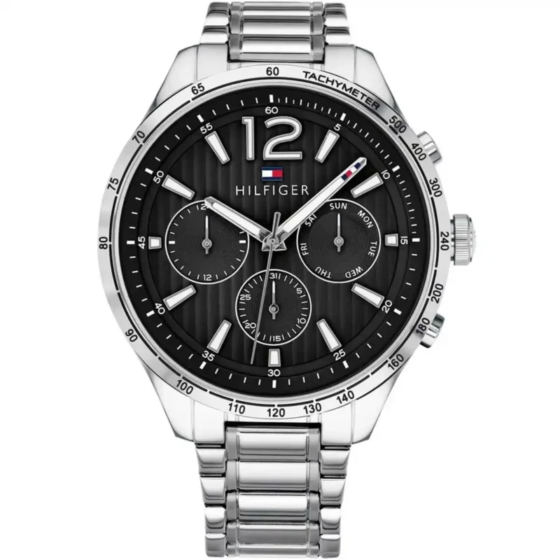 1791469-original-tommy-hilfiger-watch-men-silver-metal-strap-black-dial-gavin-egypt