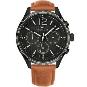 1791470-original-tommy-hilfiger-watch-men-havan-leather-strap-black-dial-gavin-egypt