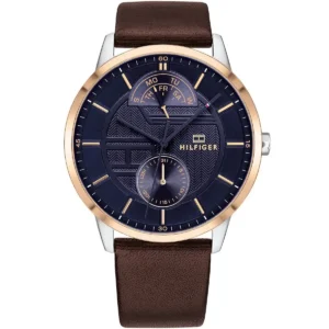 1791605-tommy-hilfiger-watch-men-blue-dial-leather-brown-strap-quartz-battery-analog-three-hand-hunter-egypt