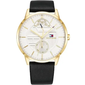 1791606-tommy-hilfiger-watch-men-white-dial-leather-black-strap-quartz-battery-analog-three-hand-hunter-egypt