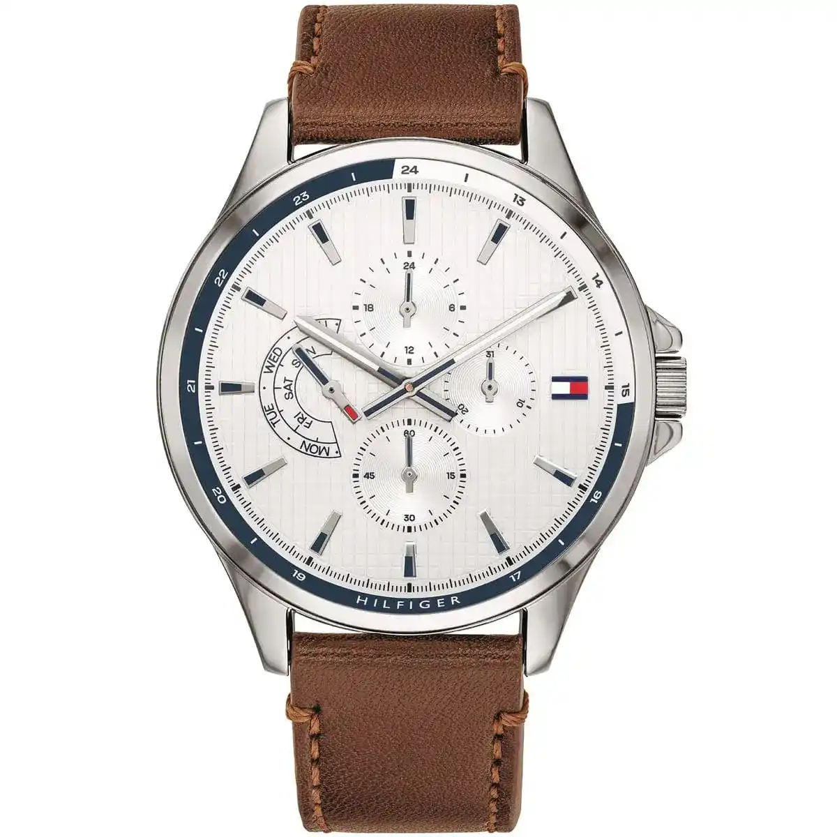 1791614-original-tommy-hilfiger-watch-men-brown-leather-strap-white-dial-shawn-egypt