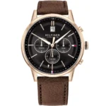 1791631-tommy-hilfiger-watch-established-in-1985-dual-time-men-black-dial-leather-brown-strap-quartz-battery-analog-kyle-egypt