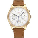 1791742-original-tommy-hilfiger-watch-men-white-dial-leather-brown-strap-quartz-battery-analog-ashton-egypt