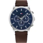 1791797-original-tommy-hilfiger-watch-men-blue-dial-leather-brown-strap-quartz-battery-analog-chronograph-jameson-egypt