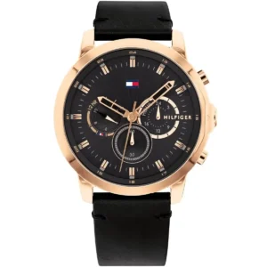 1791798-original-tommy-hilfiger-watch-men-black-dial-leather-strap-quartz-battery-analog-chronograph-jameson-egypt