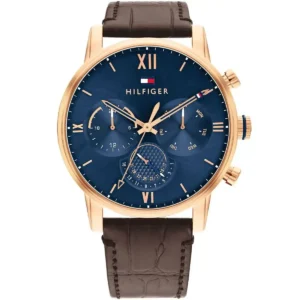 1791933-original-tommy-hilfiger-watch-men-blue-dial-leather-brown-strap-quartz-battery-analog-sullivan-egypt