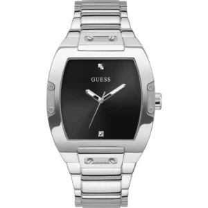 GW0387G1-original-guess-men-watch-rectangle-square-black-dial-silver-metal-strap-egypt