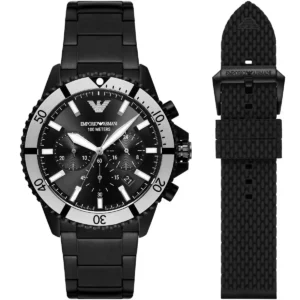 ar80050-emporio-armani-watch-100-meters-men-gift-set-black-dial-stainless-steel-metal-strap-quartz-battery-analog-chronograph-diver-egypt