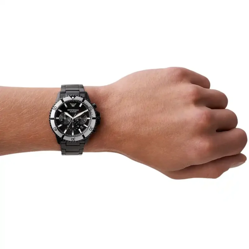 Emporio Armani Men Watch Diver AR80050 - Image 9