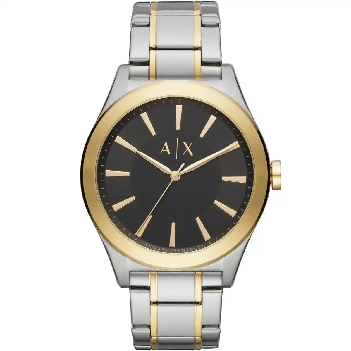 ax2336-original-armani-exchange-watch-men-black-dial-stainless-steel-metal-silver-gold-two-tone-strap-quartz-analog-three-hand-nico-egypt