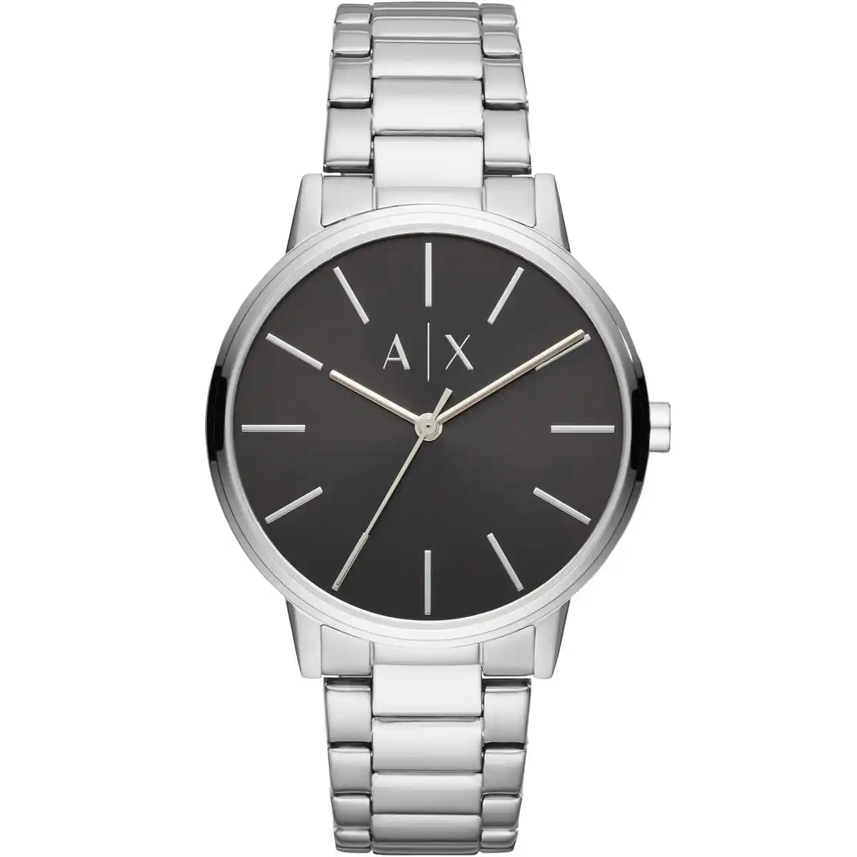 ax2700-original-armani-exchange-watch-men-black-dial-stainless-steel-metal-silver-strap-quartz-analog-three-hand-cayde-egypt