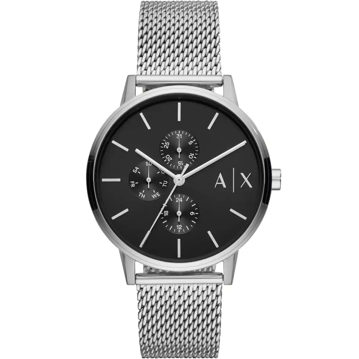 ax2714-original-armani-exchange-watch-men-black-dial-stainless-steel-metal-mesh-silver-strap-quartz-analog-three-hand-cayde-egypt