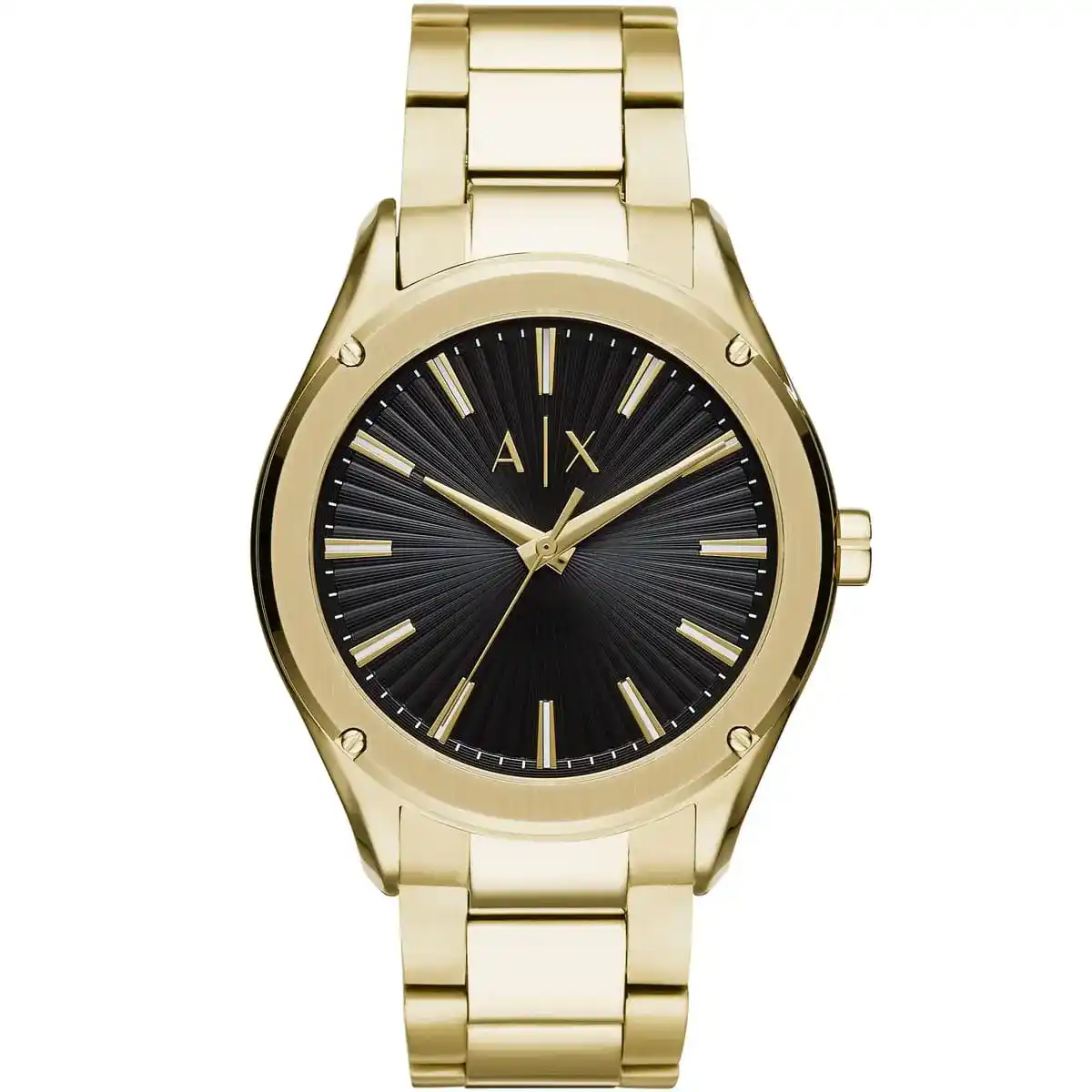 ax2801-orignal-armani-exchange-watch-men-black-dial-stainless-steel-metal-gold-strap-quartz-analog-three-hand-fitz-egypt