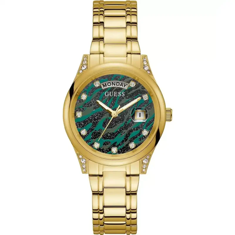 original-guess-aura-gw0047l3-women-watch-green-gold-metal-strap-stainless-steel-aura-egypt