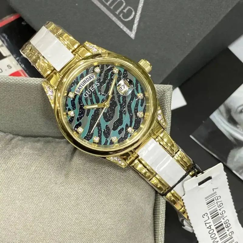 Original Guess Ladies Watch Aura GW0047L3 - Image 9