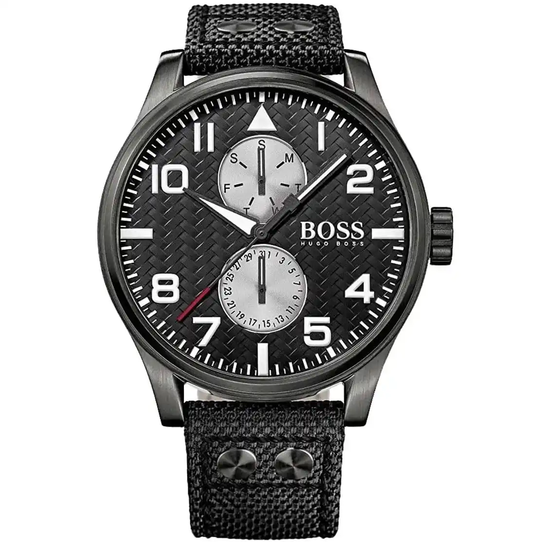 1513086-original-hugo-boss-watch-men-black-fiber-Nylon-strap-dial-aeroliner-maxx-egypt