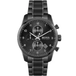 1513785-original-hugo-boss-watch-men-black-dial-metal-stainless-strap-quartz-battery-analog-chronograph-skymaster-egypt
