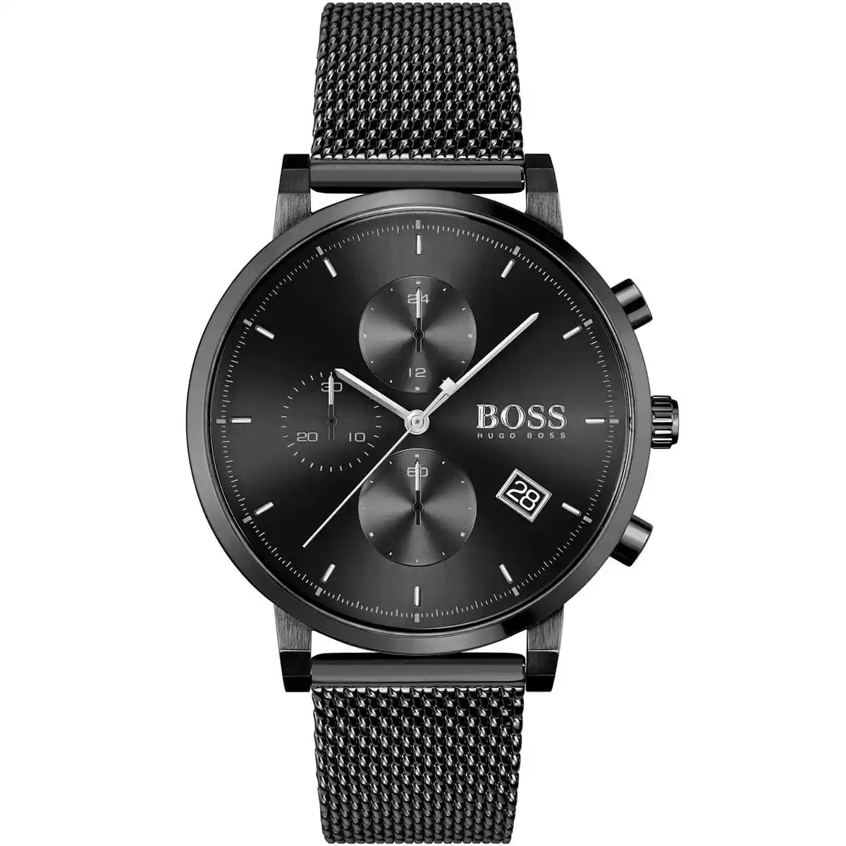 1513813-original-hugo-boss-watch-men-black-dial-metal-stainless-mesh-strap-quartz-battery-analog-chronograph-integrity-egypt