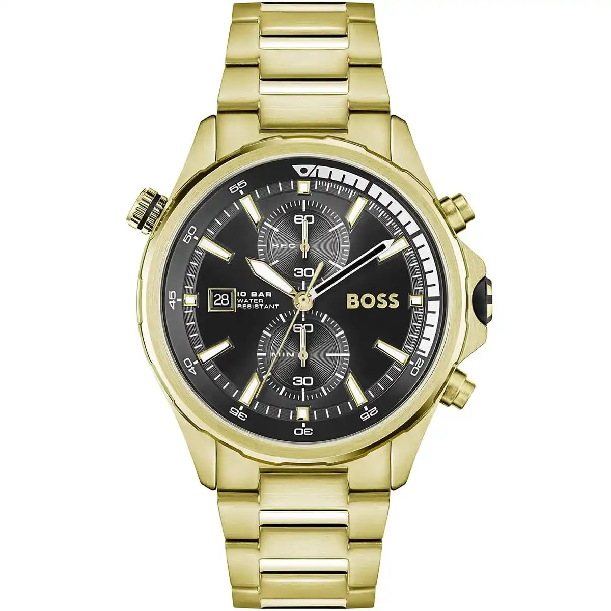 1513932-original-hugo-boss-watch-10bar-water-resistant-men-black-dial-metal-stainless-gold-strap-quartz-battery-analog-chronograph-globetrotter-egypt