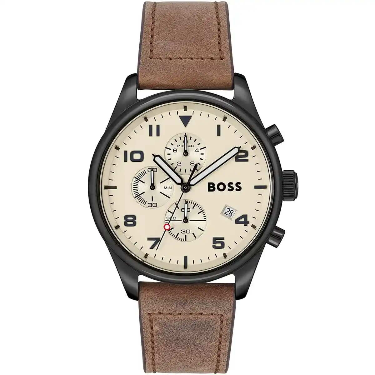 1513990-original-hugo-boss-watch-men-beige-dial-leather-brown-strap-quartz-battery-analog-chronograph-view-egypt